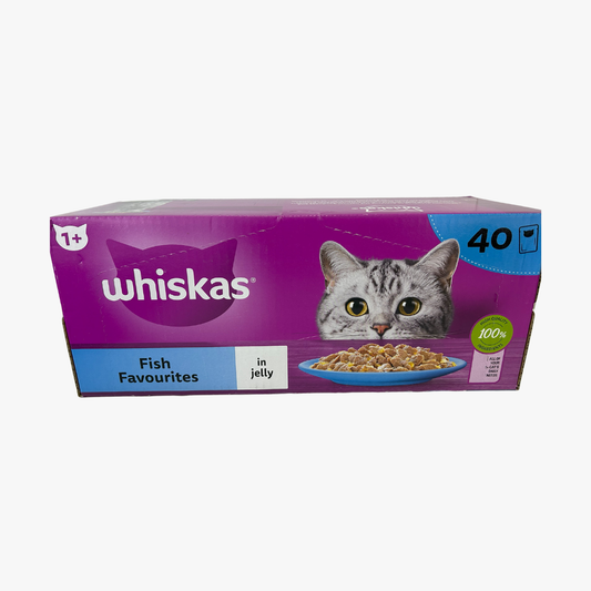 Whiskas Pouch Fish Favourites X40