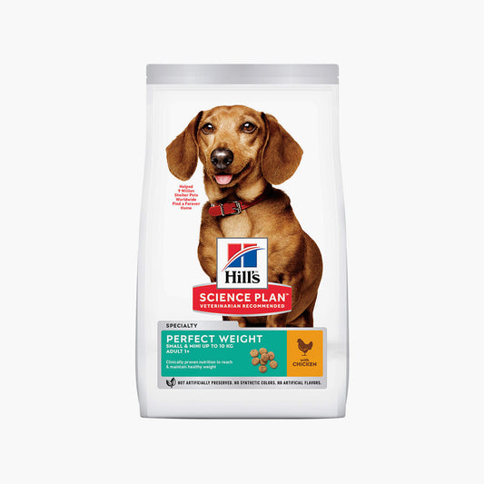 Hill's Science Plan - Small & Mini Breed Adult Perfect Weight  - Chicken