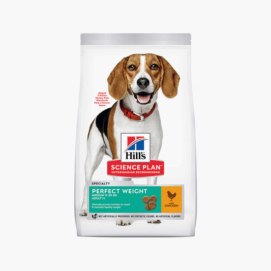 Hill's Science Plan - Medium Breed Adult Perfect Weight - Chicken