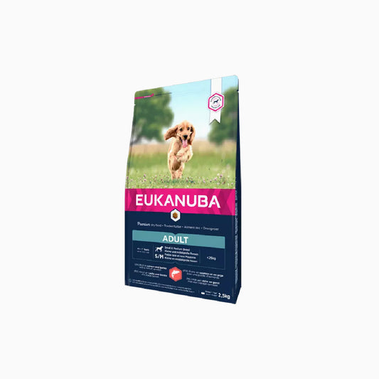 Eukanuba Dog Adult Small & Medium Breed Salmon & Barley 2.5kg