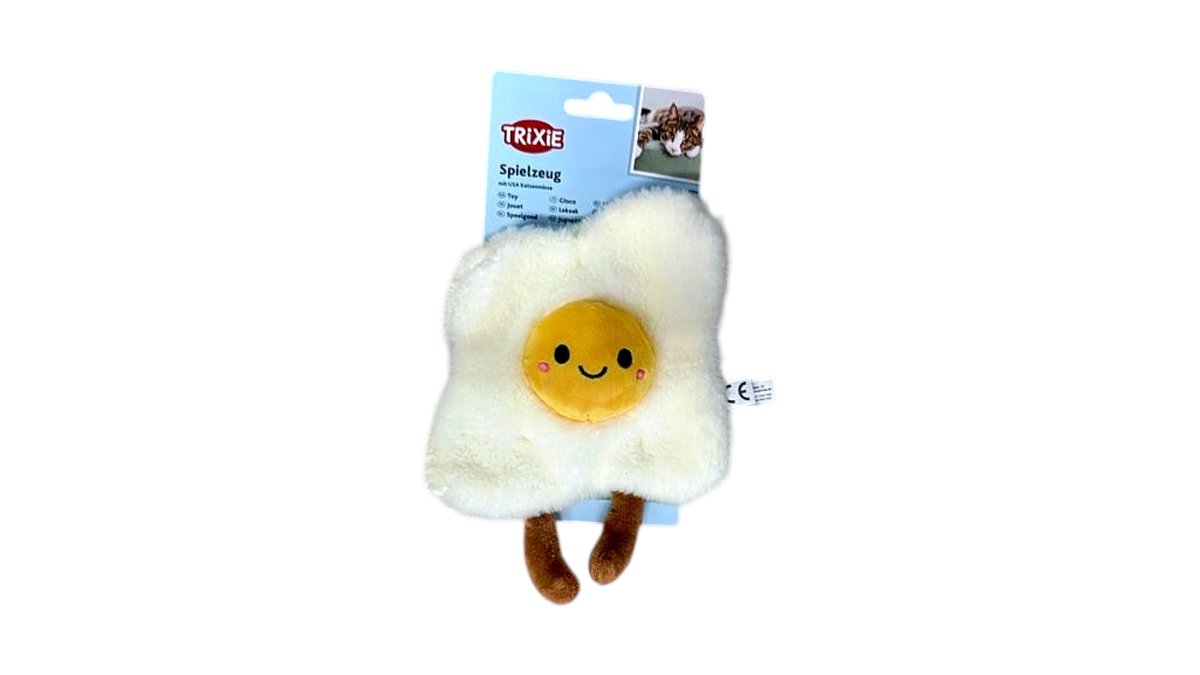 TRIXIE FRIED EGG  WITH CATNIP XXL 16CM