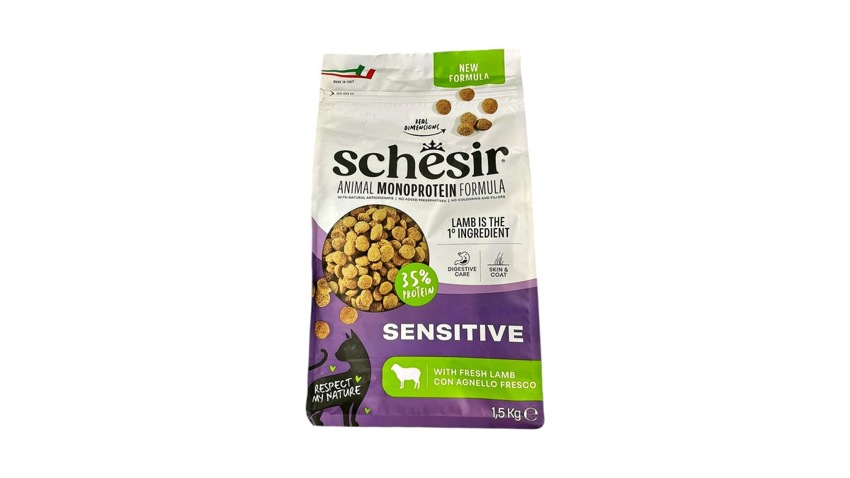 SCHESIR CAT MONOPROTEIN SENSITIVE LAMB 1.5KG
