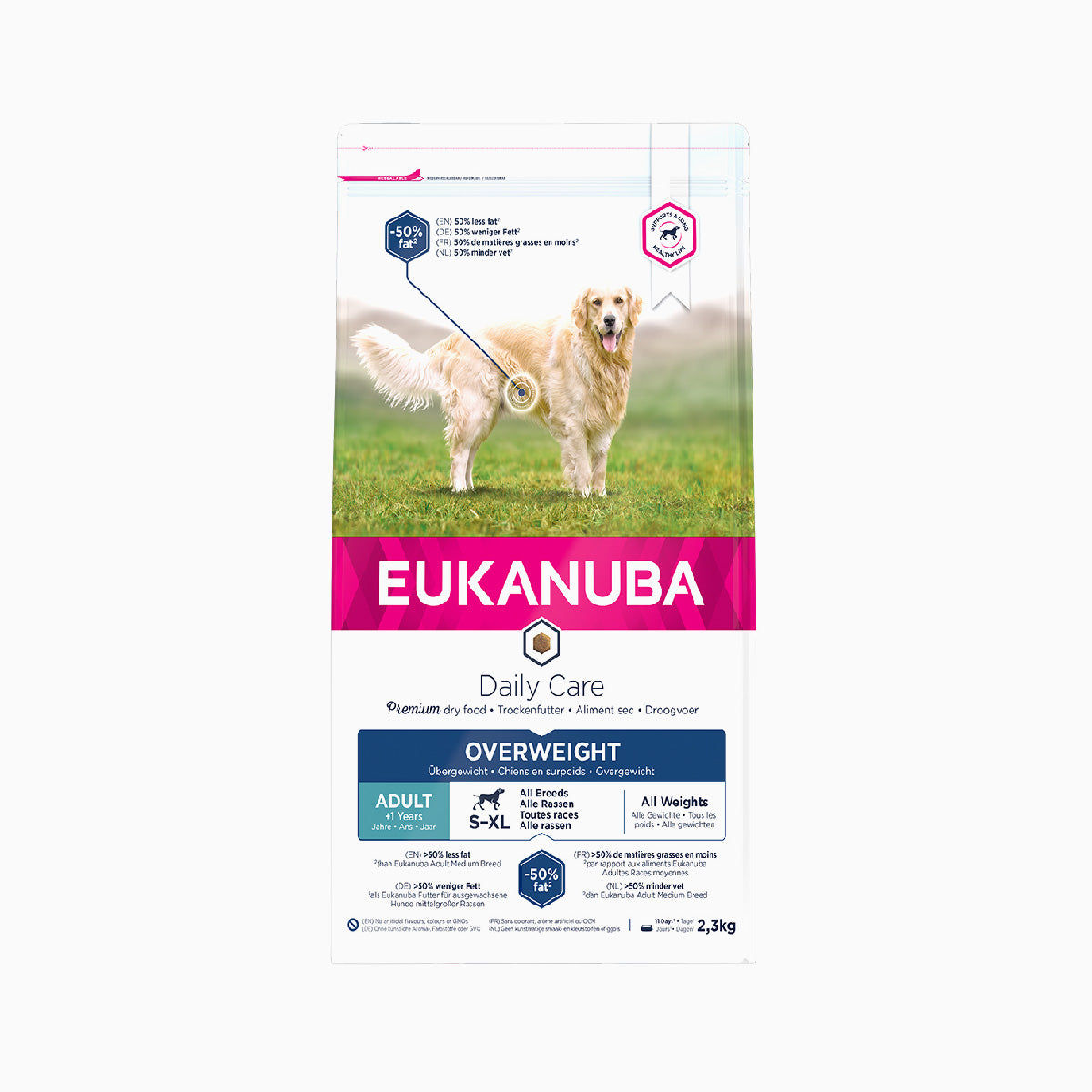 Eukanuba Dod Daily Care Adult All Breed Overweight & Sterilised Chicken 2.3kg