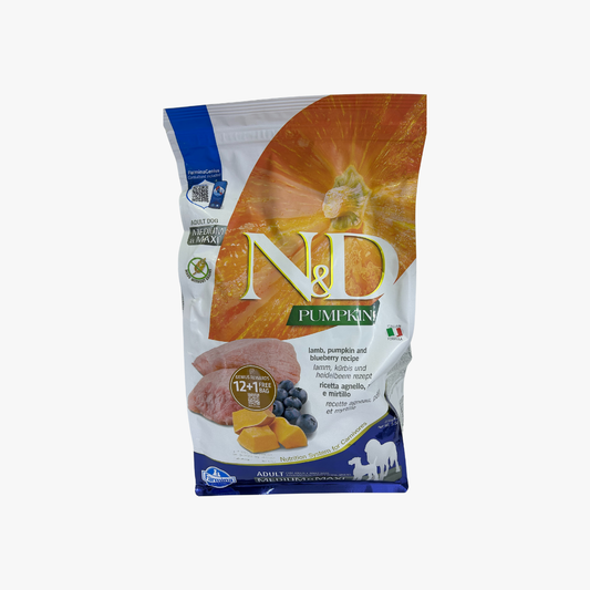 N&D P/Kin Dog Adt Md/Maxi Lmb/Blue 2.5Kg