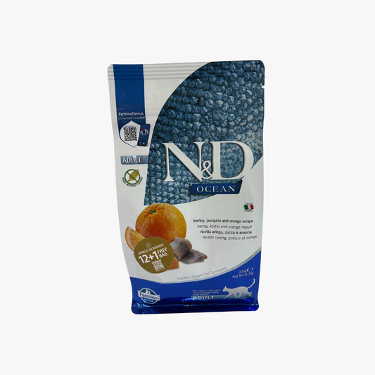 N&D Ocean Cat Herring & Orange 300G