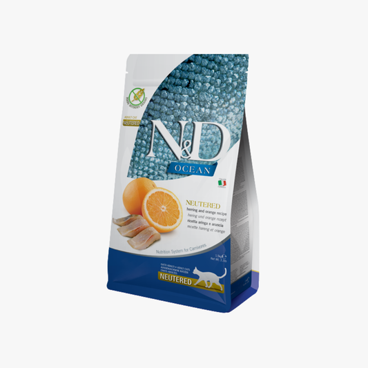 N&D Ocean Cat Herring & Orange 1.5Kg