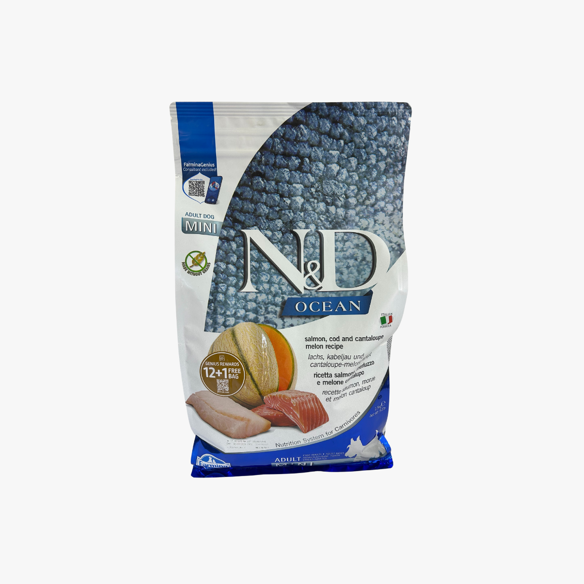 N&D Oc Dog Adt Min Slm/Cod/Cant 2.5Kg