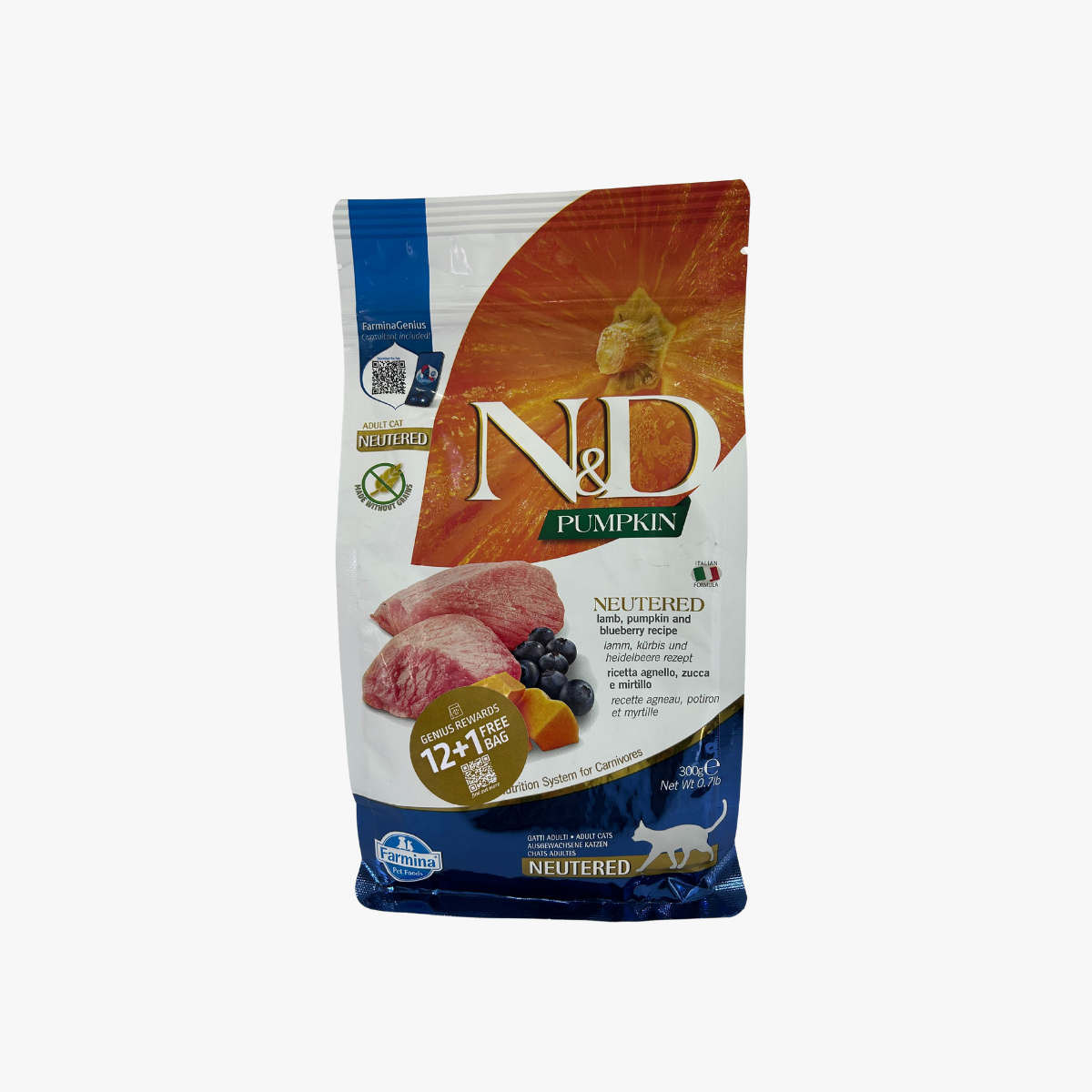 N&D P/Kin Cat Lmb P.Kin/B/Berry Neu 300G