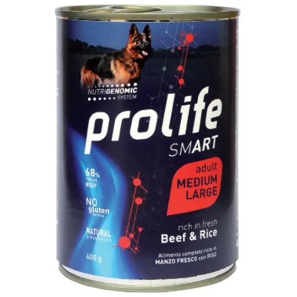 PL DOGW 800G SM ADT BEEF & RICE M/L