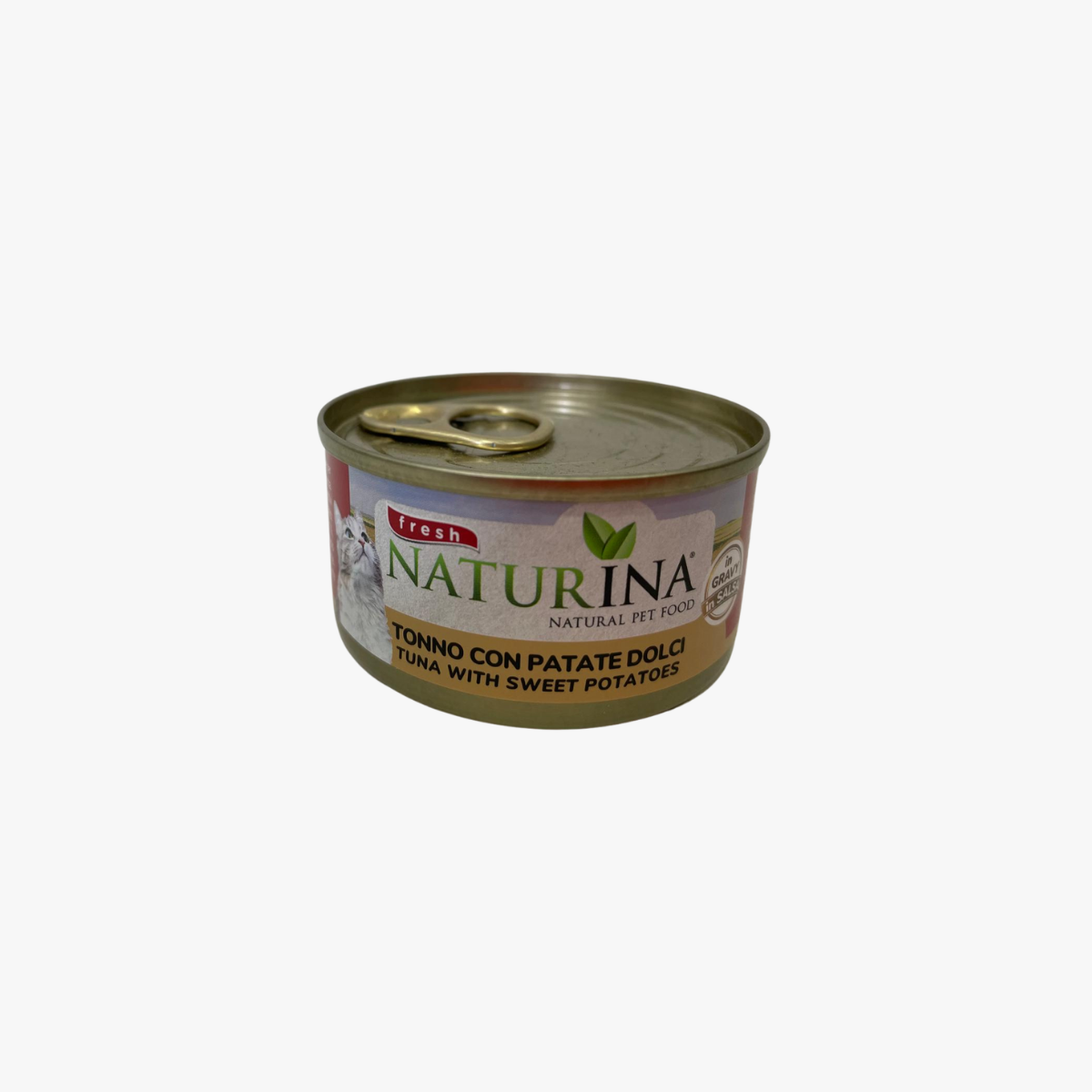 NATURINA GRAVY TUNA WITH SWEET POT 70G