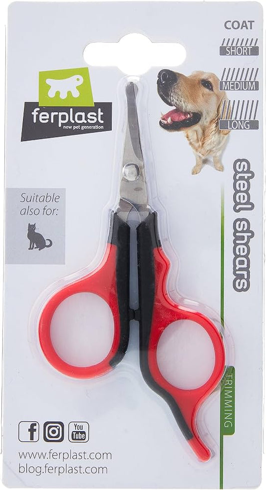 Ferplast Steel Shears for Trimming Coat