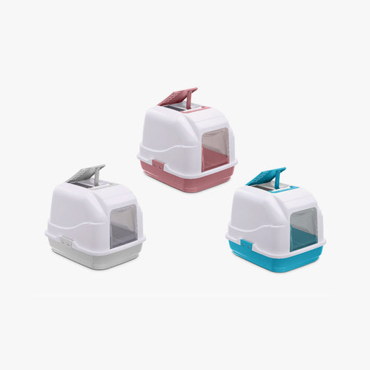 Easy Cat Litter Box With Filter