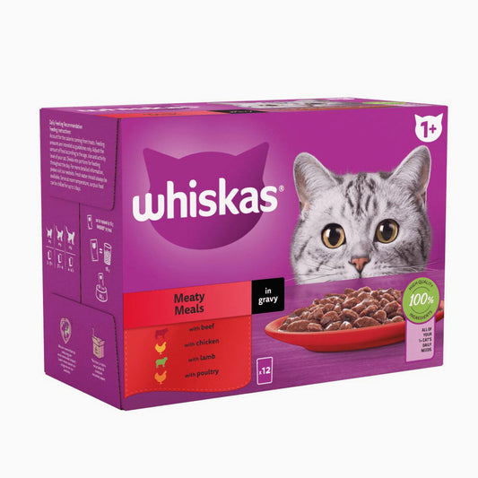 Whiskas Cat Meaty Selection 12X85Gr