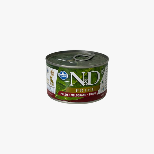 N&D Wet Prime Puppy Chk & Pom 140G