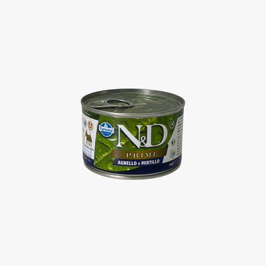 N&D Wet Prime Dog Lmb & Blue 140G