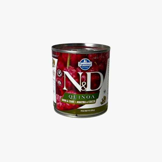 N&D Wet Quinoa Dog Duck & Coconut 285G
