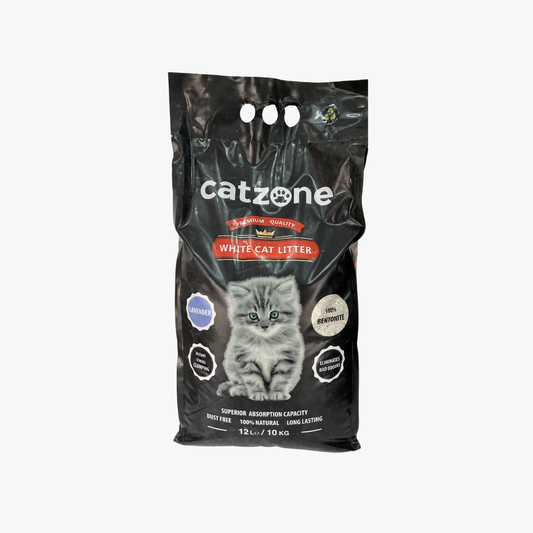 Cat Zone Cat Bab Pow Cat Litt Lavan 10Kg
