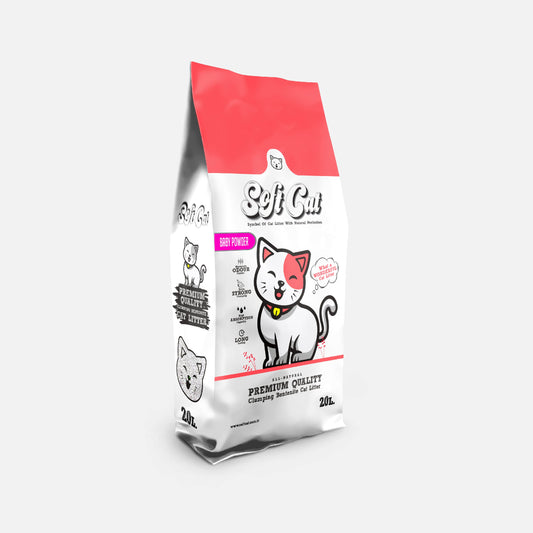Soft Cat Scented Litter Baby Powder 20L