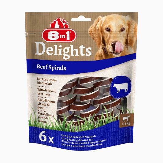 8IN1 Delights Beef Spirals