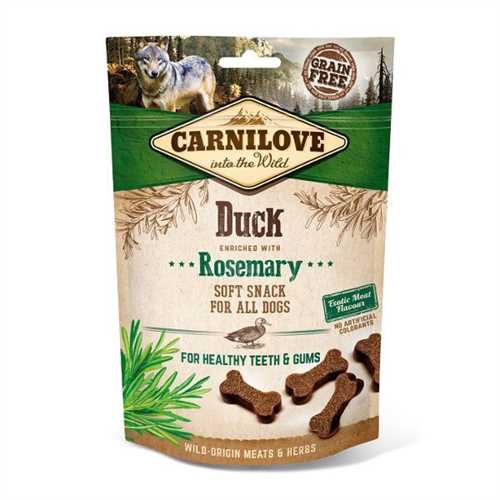 Carnilove Dog Soft Snack Duck And Rosemary 200G
