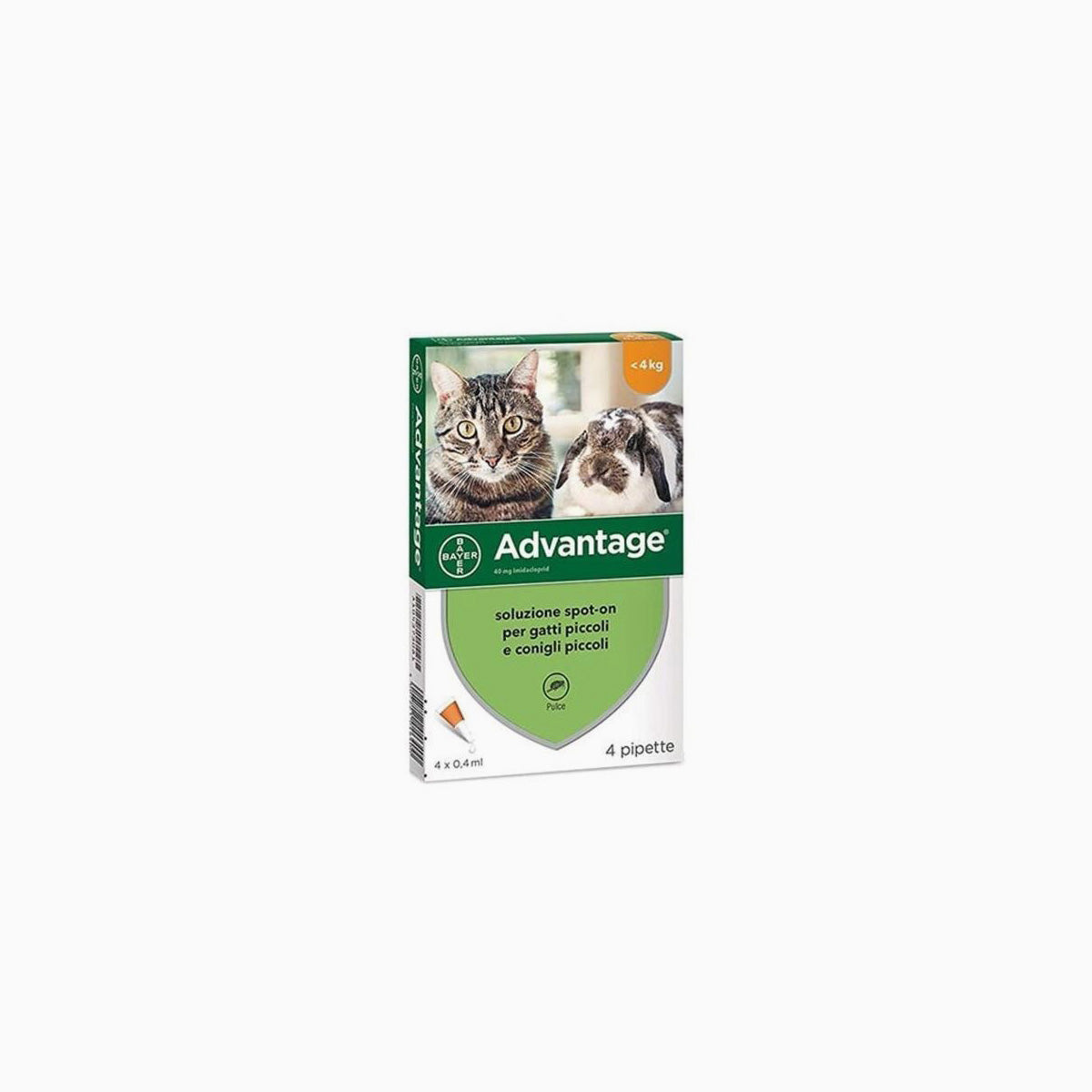 Advantage Cats/Rabb 0-4Kg