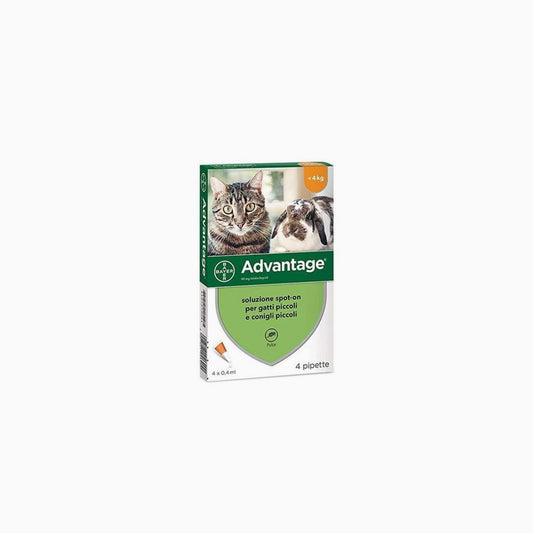 Advantage Cats/Rabb 0-4Kg