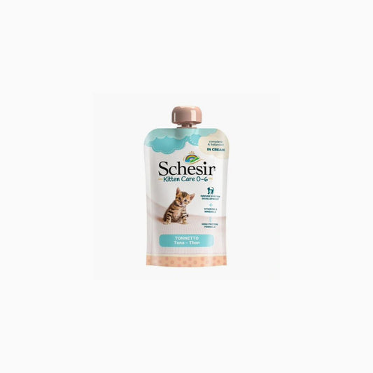 Schesir Kitten Cream Pou Tuna 0-6M 150G