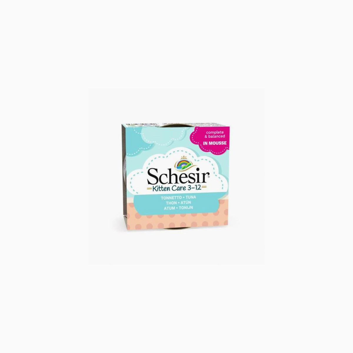 Schesir Kitten Mousse Tuna 3-12M 85G