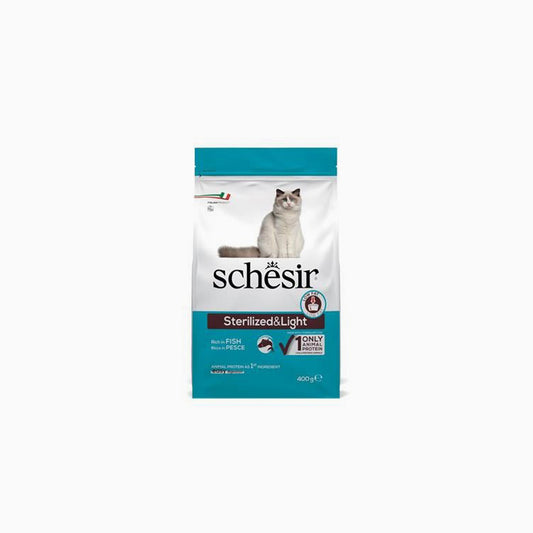 Schesir Cat Ster & Light Fish 400G