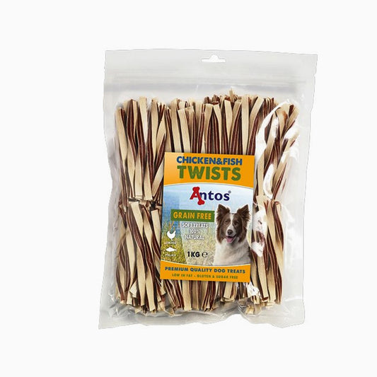 Antos Chk/Fish Twists 1Kg