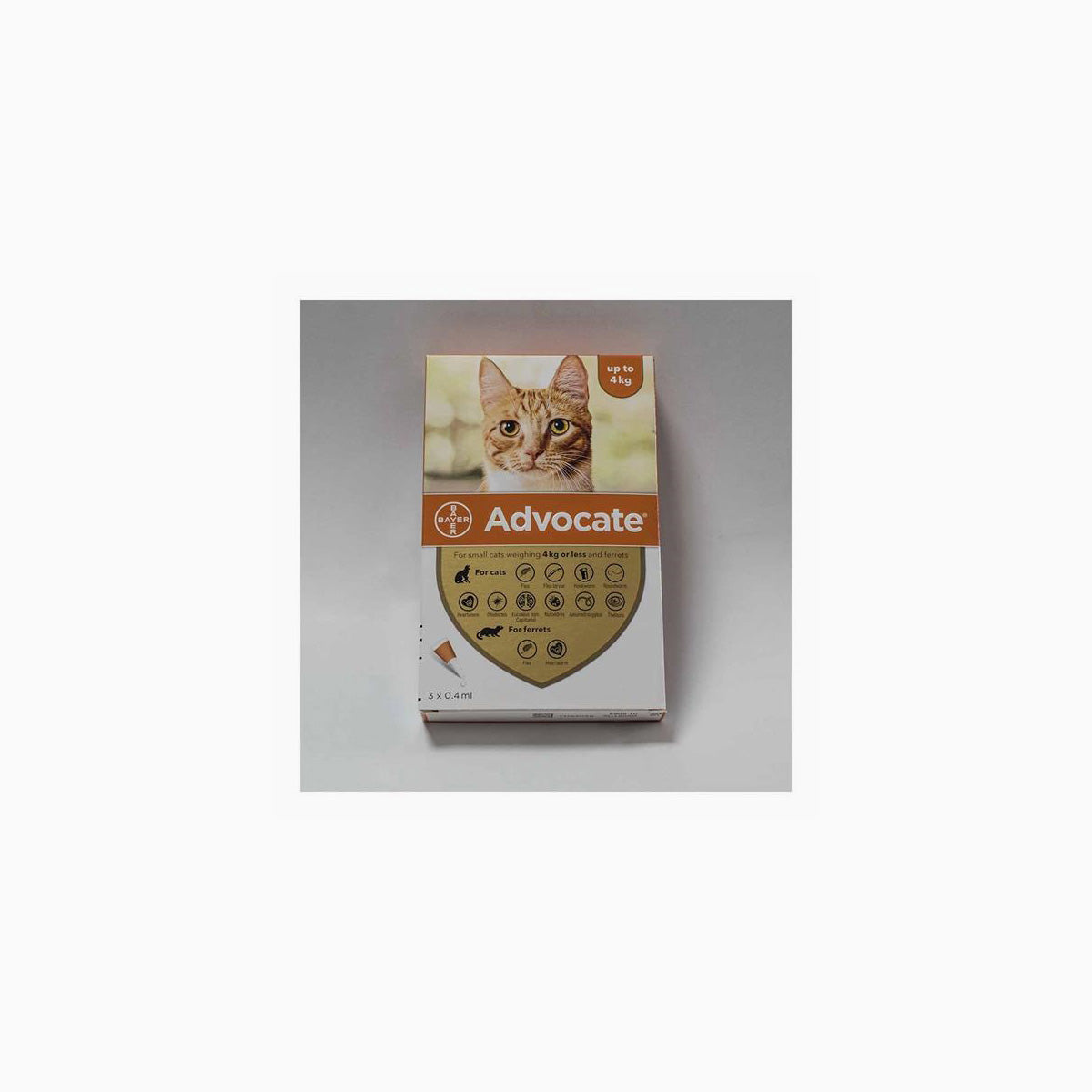 Advocate Spot On Sm Cat 0-4Kg