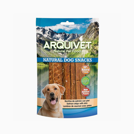 ARQUIVET Salmon Strips With Skin 100