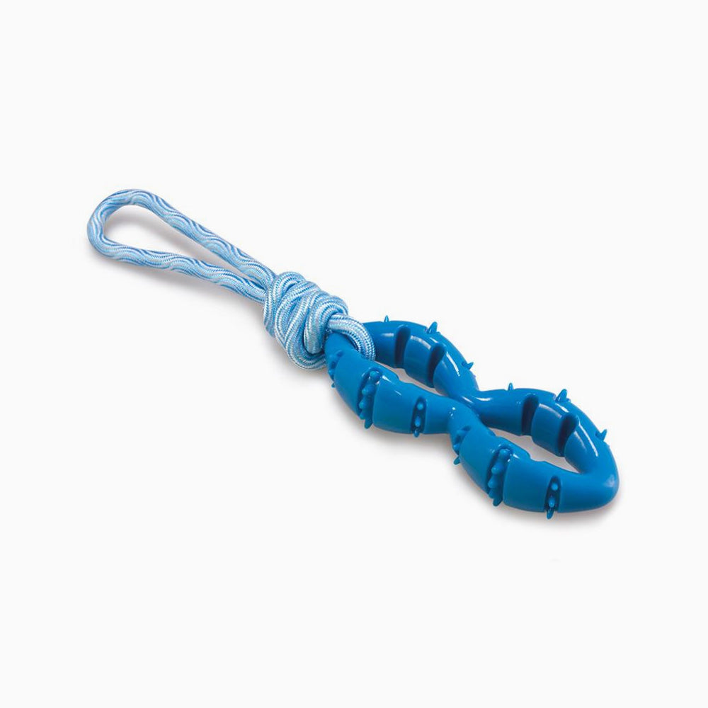 ARQUIVET Dog Toy - Interactive Twist Blue