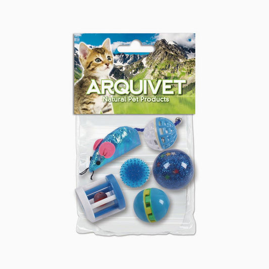 ARQUIVET Cat Toy - Pack X 6 Toys