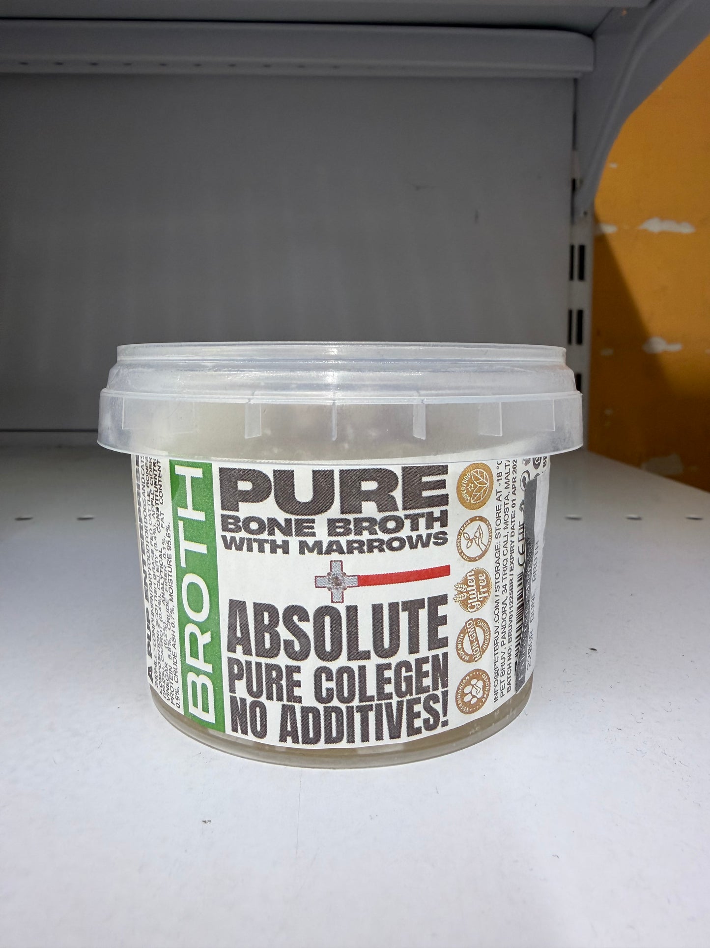 PET BRUV BONE BROTH 220G