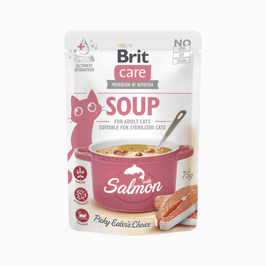 Brit Soup Salmon 75G
