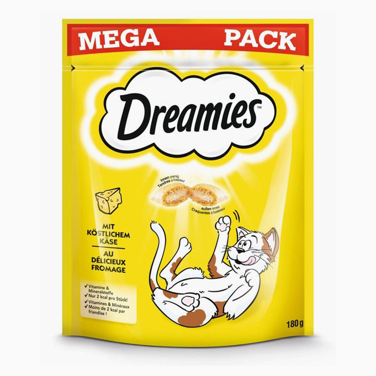 Dreamies Cheese - 4X180G