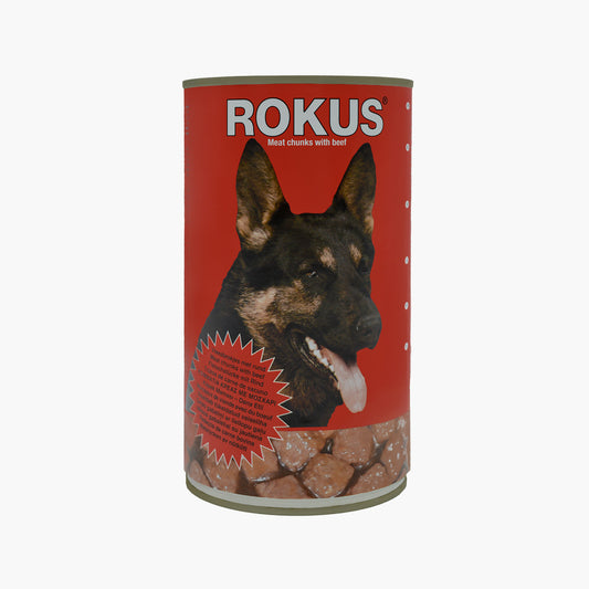 Rokus Dog Food Beef Wet 400Gr