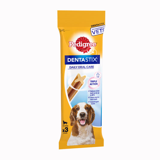 Pedigree Dentastix Lrg X3Pcs