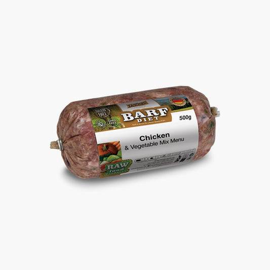 PRINCE Barf Chk & Vegetables 500G