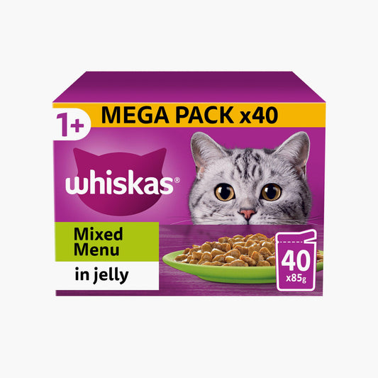 Whiskas Pouch Mixed Menu X40