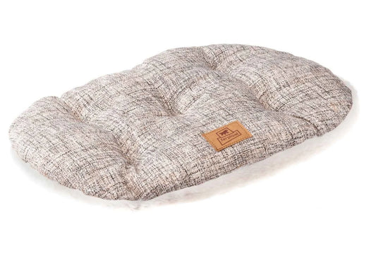 Furplast relax Cushion grey/white fur