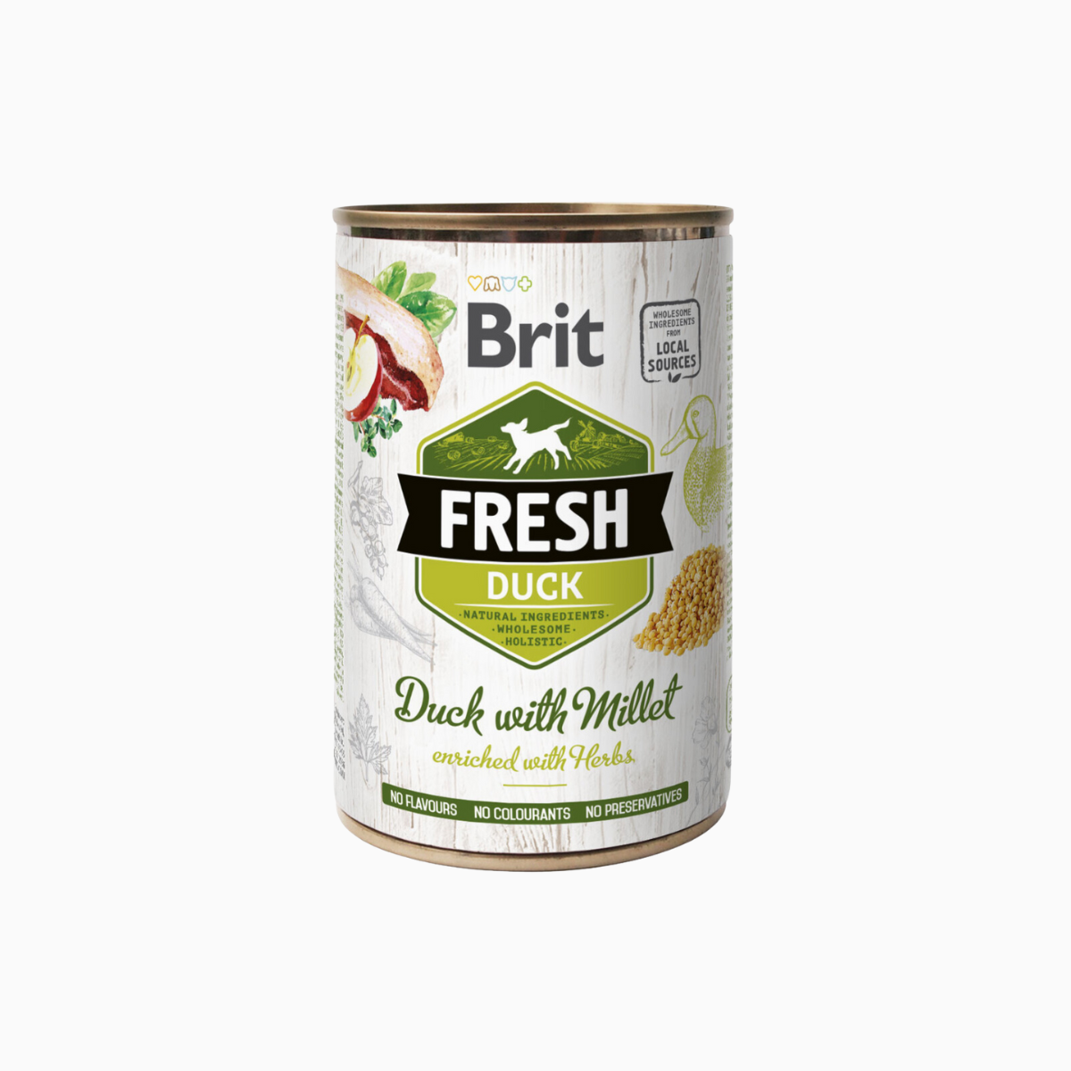 Brit Fresh Wet Duck 400G