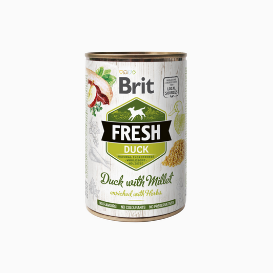 Brit Fresh Wet Duck 400G