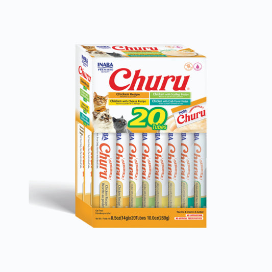 Churu 627 Box 20 Tubes Chicken Variety