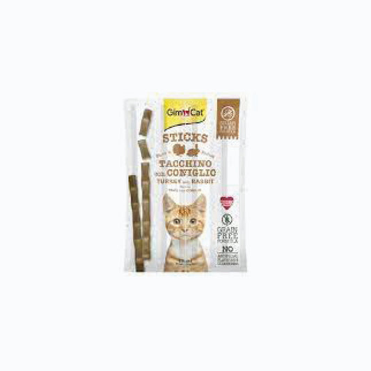 Gimcat Sticks Turkey And Rabbit