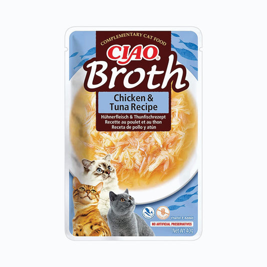 Churu Ciao Eu826 Broth Chicken & Tuna