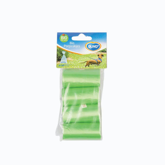 Duvo Bio Bags 4 Rolls X 20 Pcs
