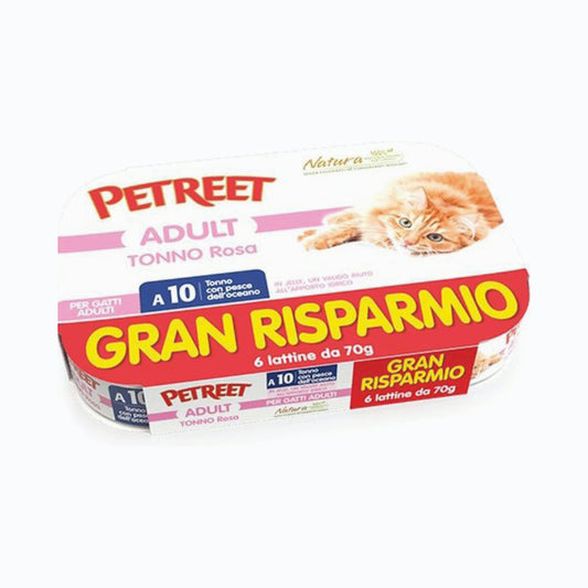 Petreet Tr12 Pesce Oceano 6X70G Value Pack