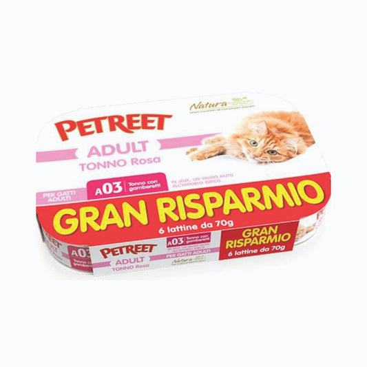 Petreet Tr06 Gamberetti 6X70G Value Pack